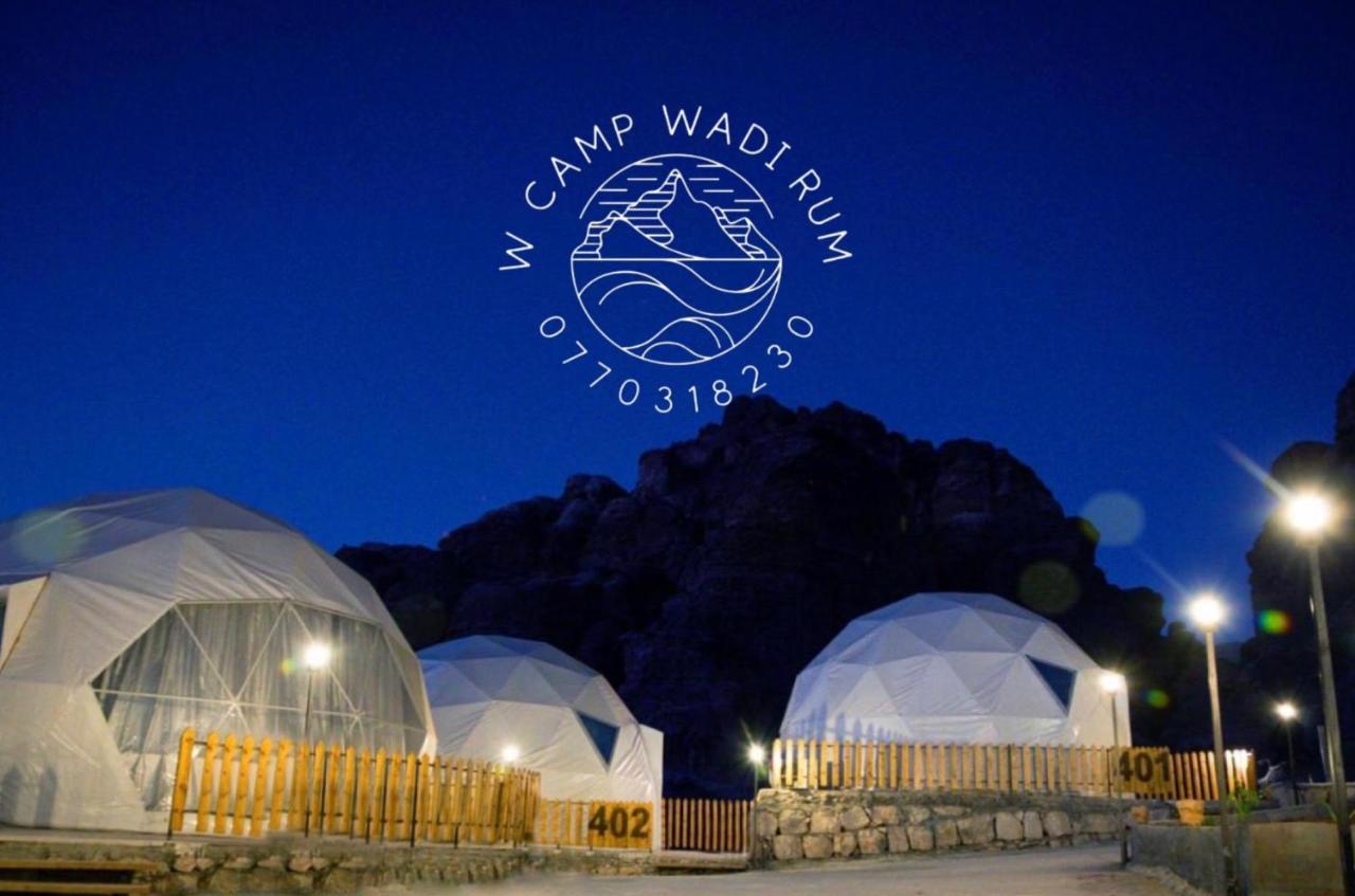 W Camp Wadi Rum Eksteriør billede